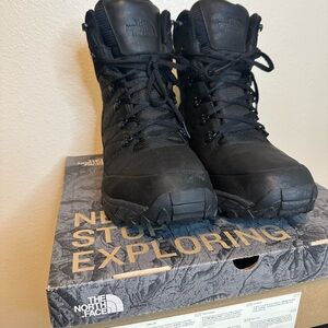 The North Face Black Chilkat Leather Boots